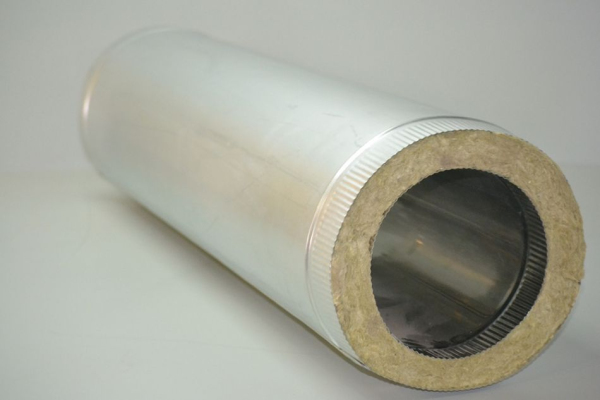 Сэндвич труба нерж/оц 115/200 L0,5м